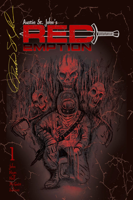 Redempt1on One: portada de Ken R. Salinas